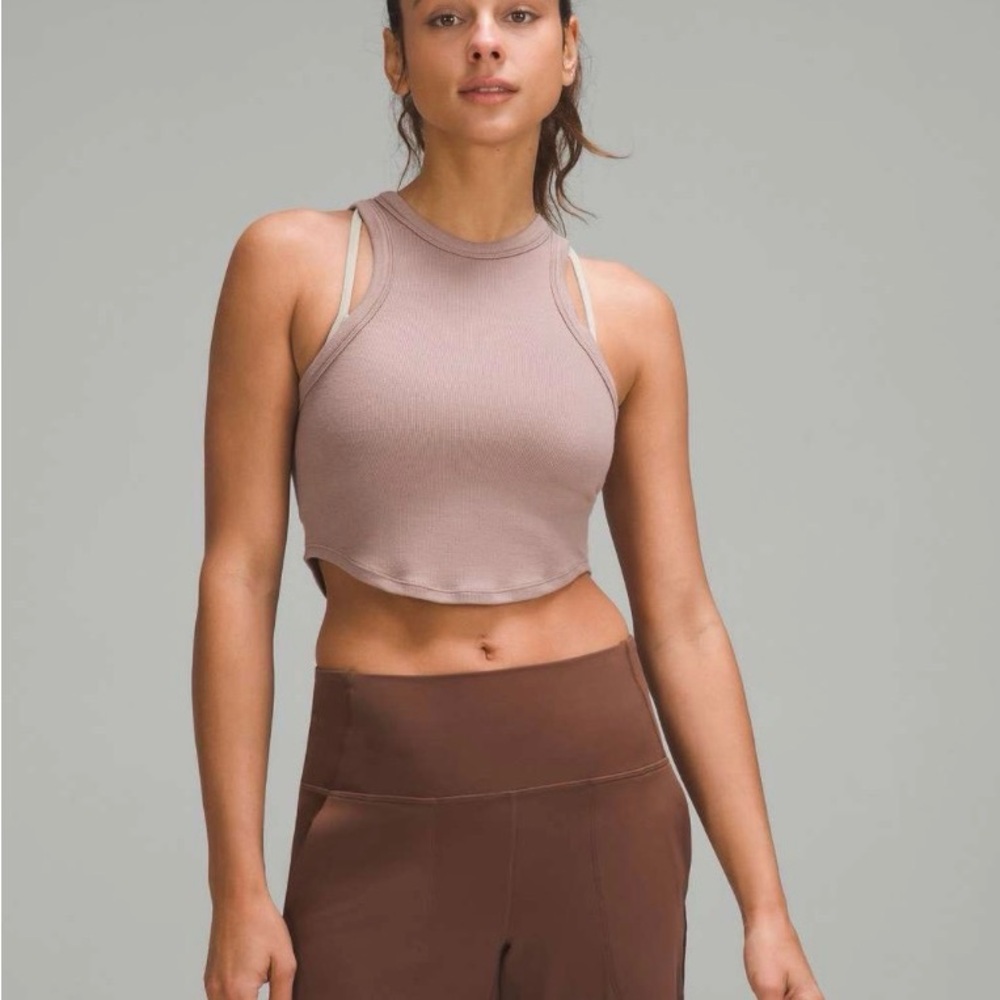 Lululemon Athletica Taupe Tank Top